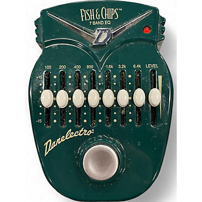 Used Danelectro DJ14 Fish and Chips 7-Band EQ Pedal