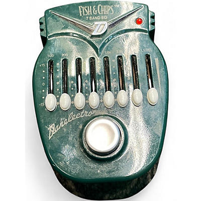 Used Danelectro DJ14 Fish and Chips 7-Band EQ Pedal