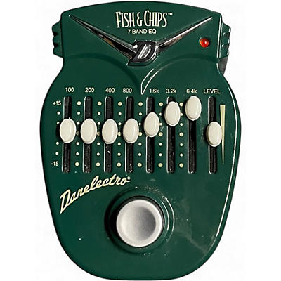 Used Danelectro DJ14 Fish and Chips 7-Band EQ Pedal