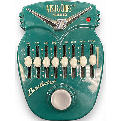 Used Danelectro DJ14 Fish and Chips 7-Band EQ Pedal