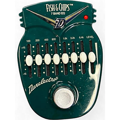 Used Danelectro DJ14 Fish and Chips 7-Band EQ Pedal