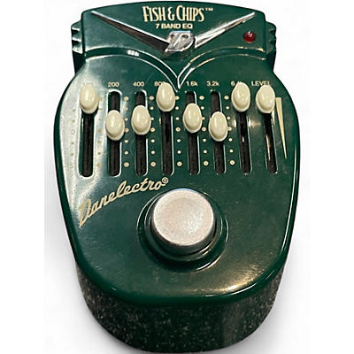 Used Danelectro DJ14 Fish and Chips 7-Band EQ Pedal