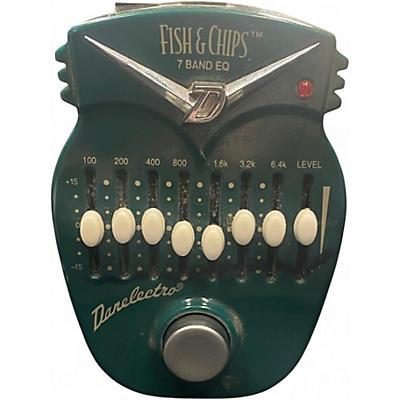 Used Danelectro DJ14 Fish and Chips 7-Band EQ Pedal