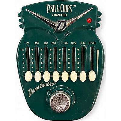Used Danelectro DJ14 Fish and Chips 7-Band EQ Pedal