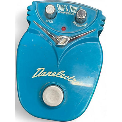 Used Danelectro DJ9 Surf and Turf Compressor Effect Pedal