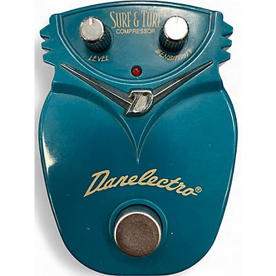 Used Danelectro DJ9 Surf and Turf Compressor Effect Pedal