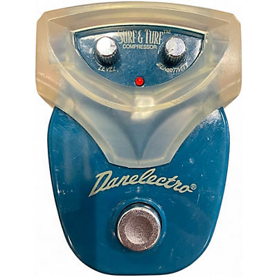 Used Danelectro DJ9 Surf and Turf Compressor Effect Pedal
