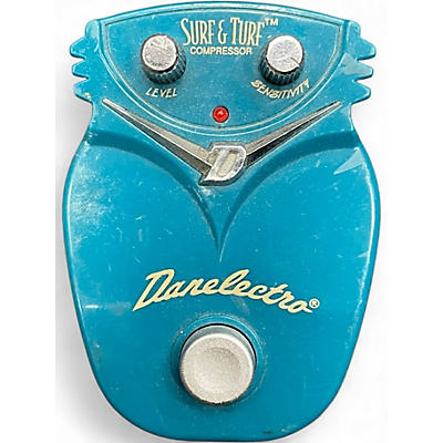 Used Danelectro DJ9 Surf and Turf Compressor Effect Pedal