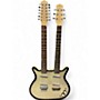 Used Danelectro DOUBLENECK DARK BURST Solid Body Electric Guitar DARK BURST
