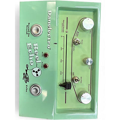 Used Danelectro DTE1 Reel Echo Delay Effect Pedal