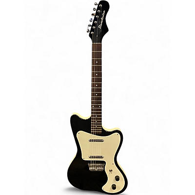 Used Danelectro Dano 67 Black Solid Body Electric Guitar
