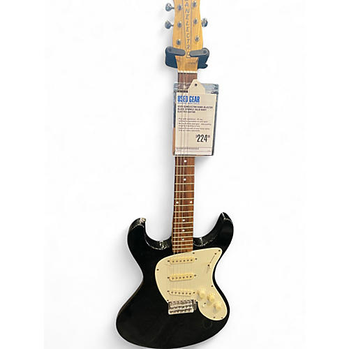 Used Danelectro Dano-Blaster Black Sparkle Solid Body Electric Guitar Black Sparkle