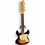 Used Danelectro Danoblaster 12 string 2 Color Sunburst Solid Body Electric Guitar 2 Color Sunburst