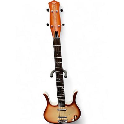Used Danelectro Dead-On 58 Longhorn Blonde Electric Bass Guitar