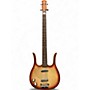 Used Danelectro Dead-On 58 Longhorn LH 2 Color Sunburst Electric Bass Guitar 2 Color Sunburst