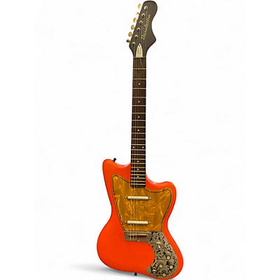 Used Danelectro Dead-On '67 Agent Orange Solid Body Electric Guitar