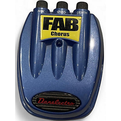 Used Danelectro Fab Chorus Effect Pedal