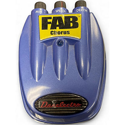 Used Danelectro Fab Chorus Effect Pedal