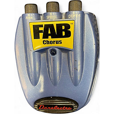 Used Danelectro Fab Chorus Effect Pedal