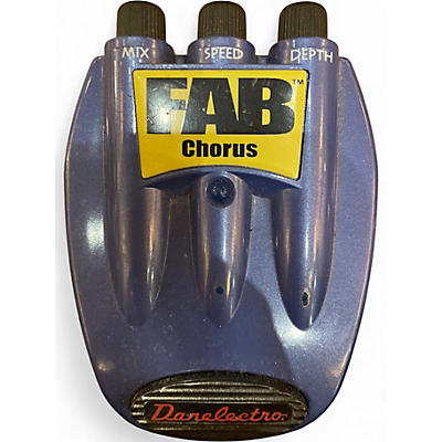 Used Danelectro Fab Chorus Effect Pedal