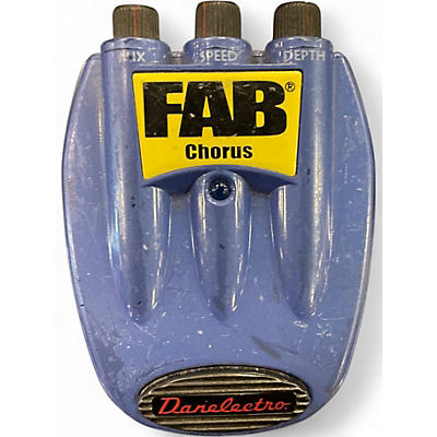 Used Danelectro Fab Chorus Effect Pedal