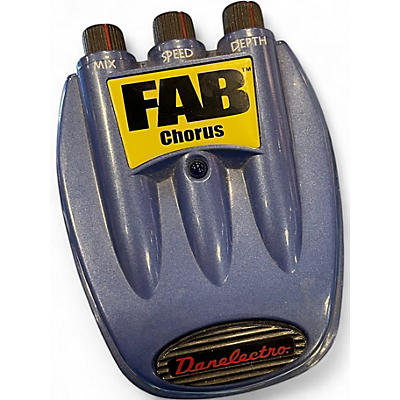 Used Danelectro Fab Chorus Effect Pedal