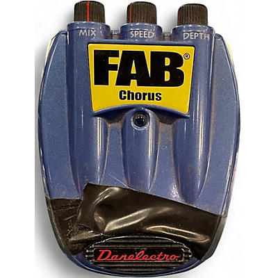 Used Danelectro Fab Chorus Effect Pedal