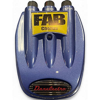 Used Danelectro Fab Chorus Effect Pedal