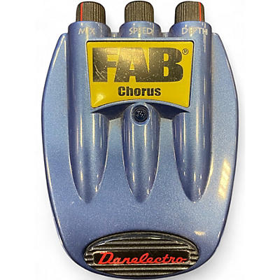 Used Danelectro Fab Chorus Effect Pedal