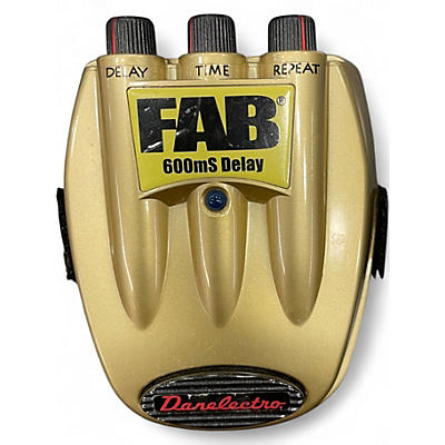 Used Danelectro Fab Delay Effect Pedal
