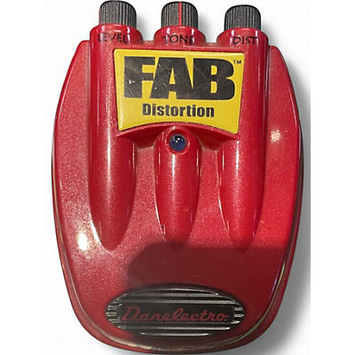 Used Danelectro Fab Distortion Effect Pedal