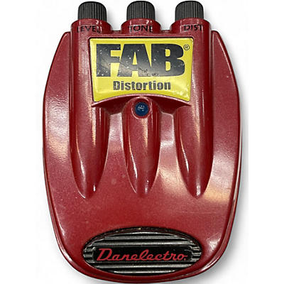 Used Danelectro Fab Distortion Effect Pedal