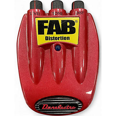 Used Danelectro Fab Distortion Effect Pedal