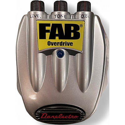 Used Danelectro Fab Overdrive Effect Pedal