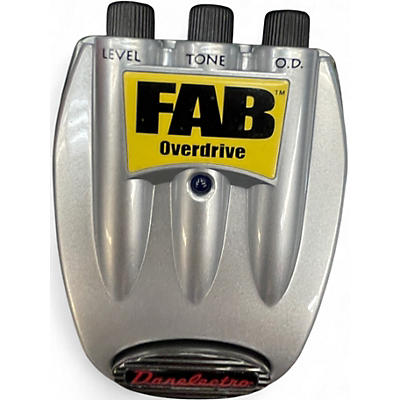 Used Danelectro Fab Overdrive Effect Pedal