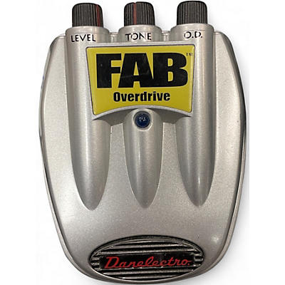 Used Danelectro Fab Overdrive Effect Pedal