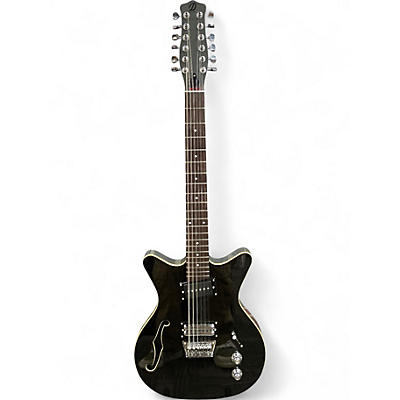 Used Danelectro Fifty Niner Black Hollow Body Electric Guitar