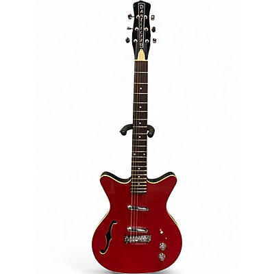 Used Danelectro Fifty Niner DC red top Hollow Body Electric Guitar