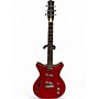 Used Danelectro Fifty Niner DC red top Hollow Body Electric Guitar red top