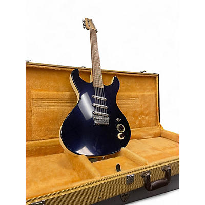 Used Danelectro Hodad 12 String Blue Sparkle Solid Body Electric Guitar