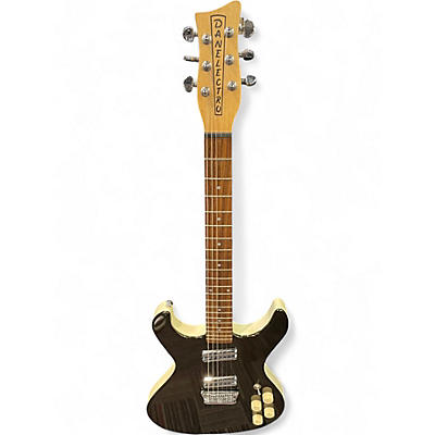 Used Danelectro Hodad Black Solid Body Electric Guitar