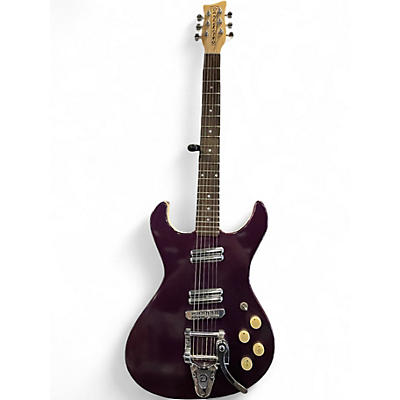 Used Danelectro Hodad Purple Solid Body Electric Guitar