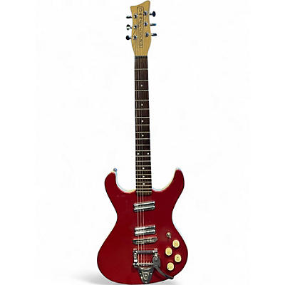 Used Danelectro Hodad sparkle red  Solid Body Electric Guitar