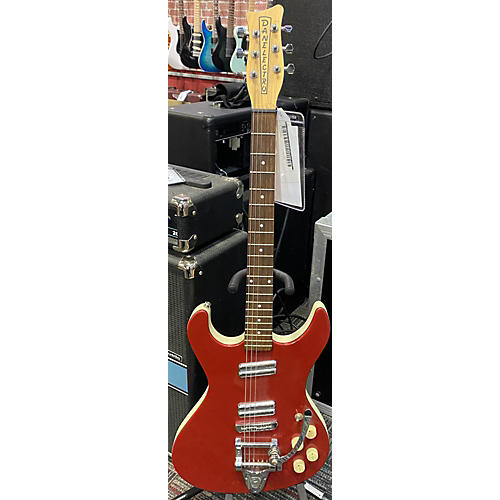 Danelectro Used Danelectro Hohad Metallic Candy Red Burst Solid Body Electric Guitar Metallic Candy Red Burst