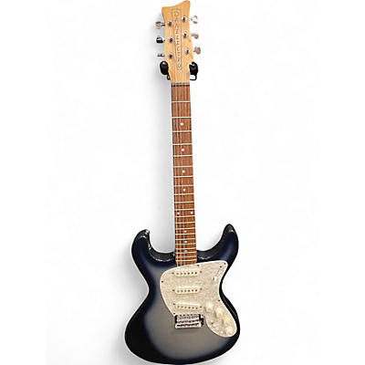 Used Danelectro Innuendo Blue Sparkle Burst Solid Body Electric Guitar