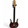 Used Danelectro Longhorn Guitarlin Red Solid Body Electric Guitar Red