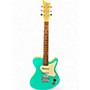 Used Danelectro Mod 6 HSS Aqua Solid Body Electric Guitar Aqua
