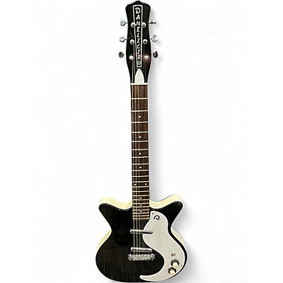 Used Danelectro NOS+ Black Solid Body Electric Guitar