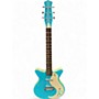 Used Danelectro NOS+ Seafoam Green Solid Body Electric Guitar Seafoam Green