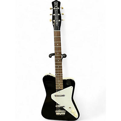 Used Danelectro Pro Black Solid Body Electric Guitar